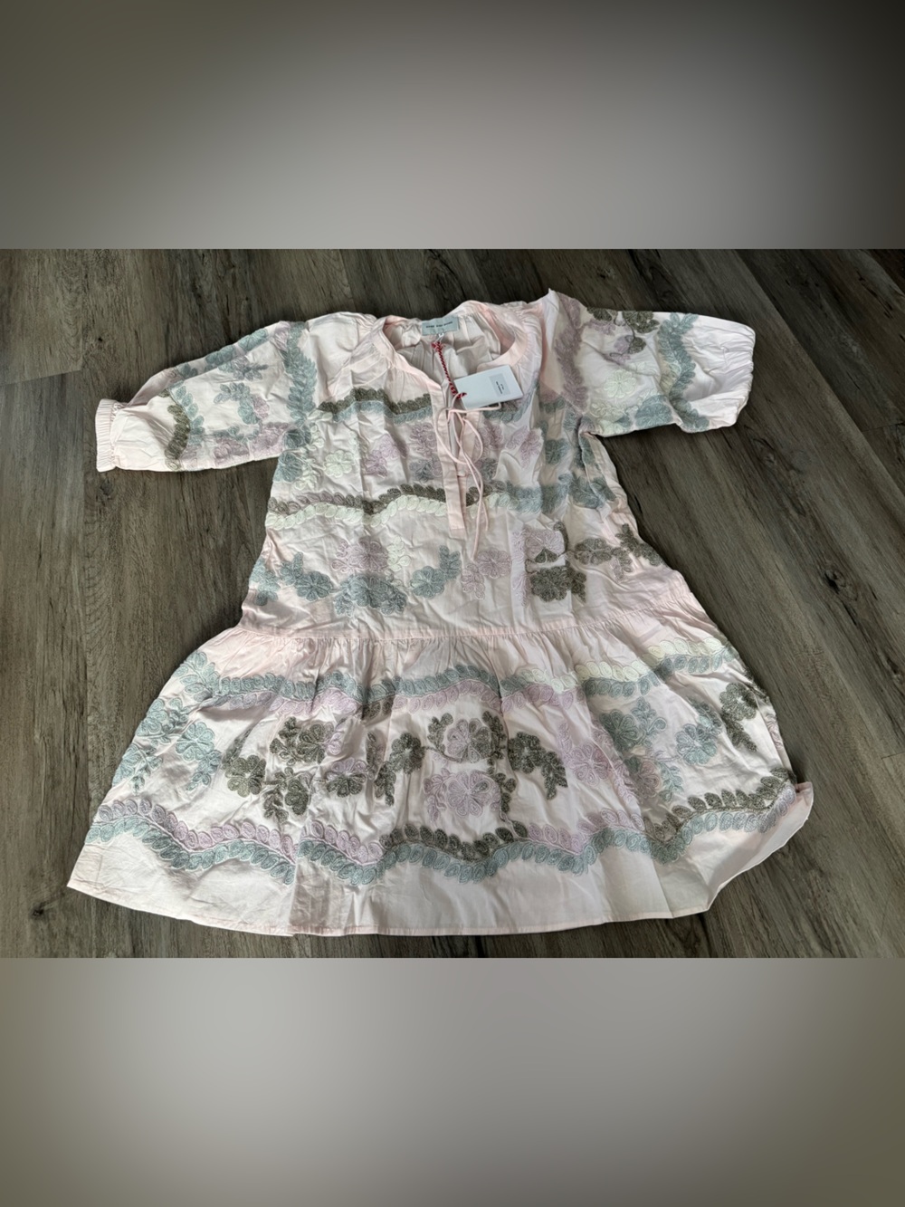 Rose and rose Oleander Dress - Shell Pink